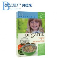 Bellamy's 贝拉米有机高铁婴儿蔬菜意面通心粉 175g 12月+ Bellamy's 贝拉米有机高铁婴儿蔬菜意面通心粉 175g 12月+